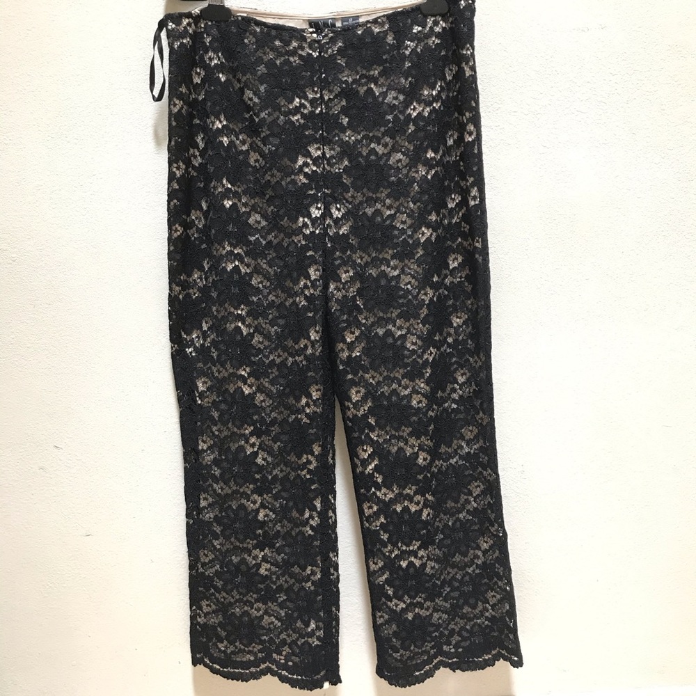 INC Lace Black Pants Trousers